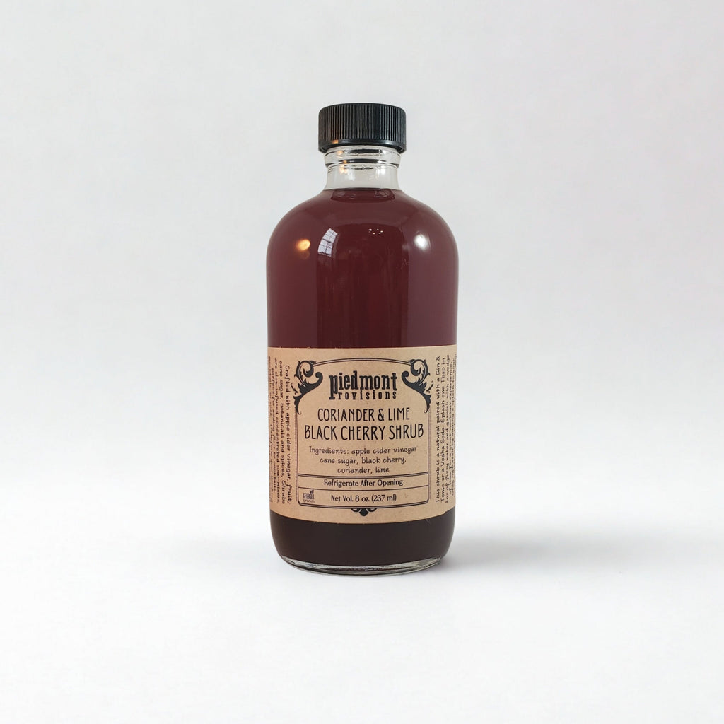 Black Cherry Coriander & Lime Shrub