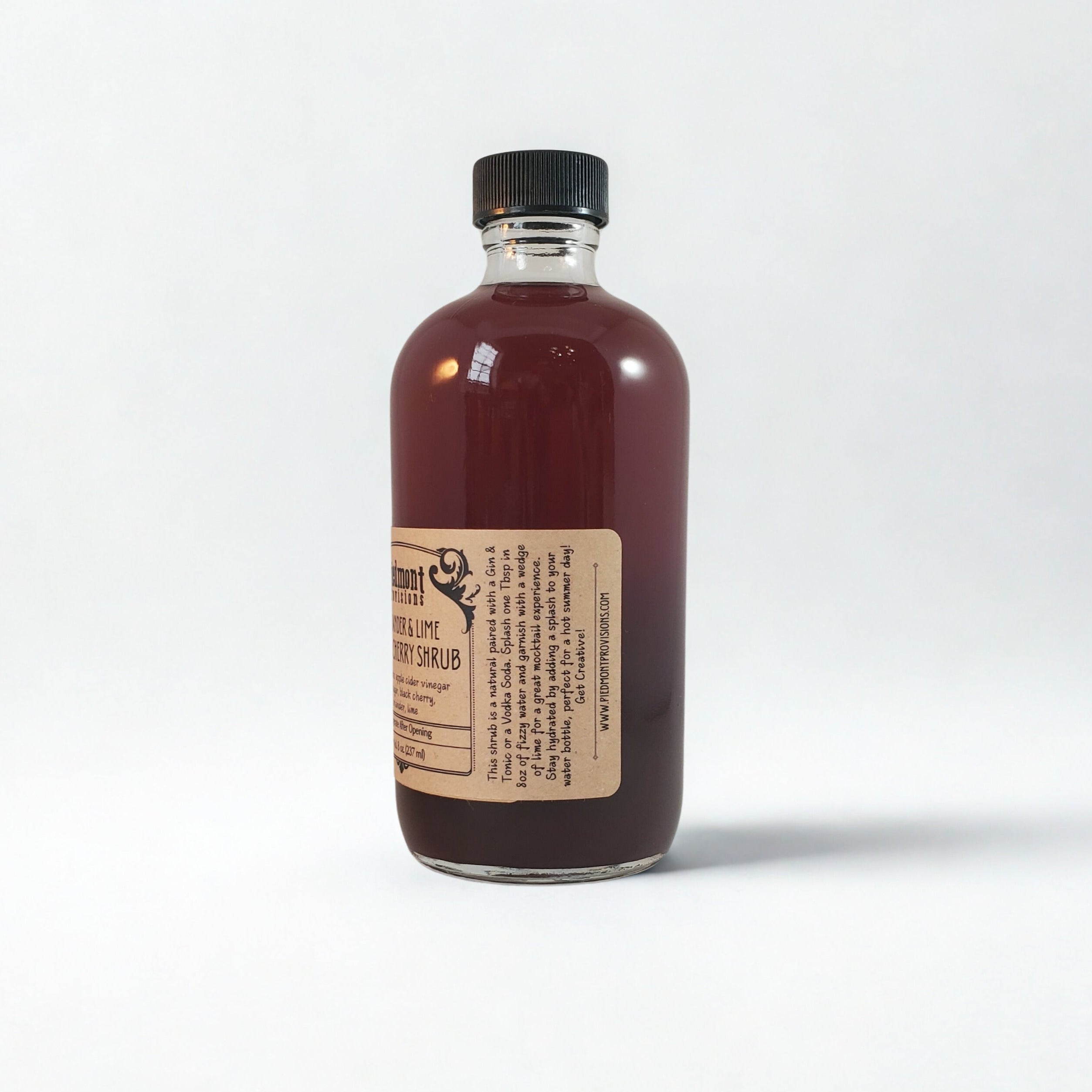 Black Cherry Coriander & Lime Shrub