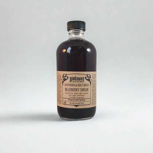 Blueberry Holy Basil Lavender Shrub