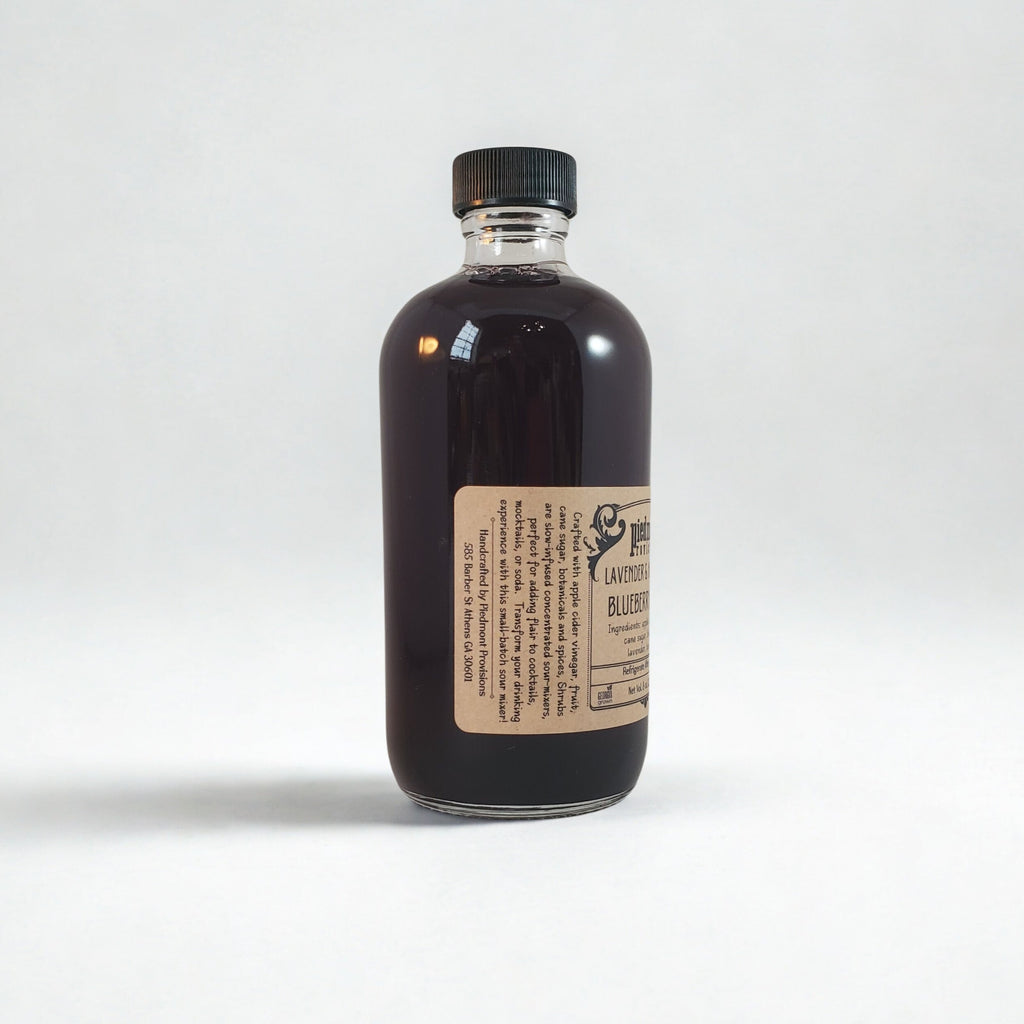 Blueberry Holy Basil Lavender Shrub