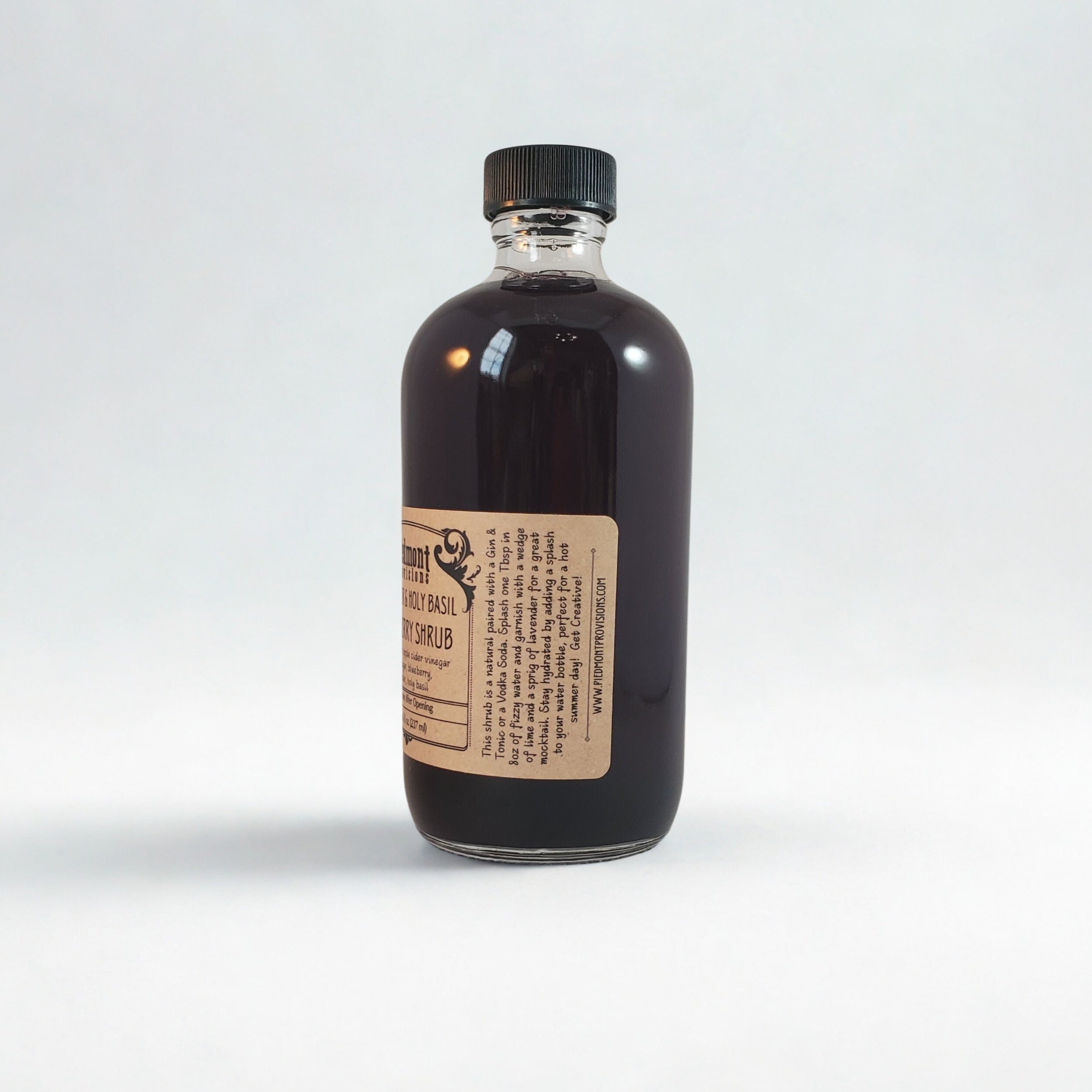 Blueberry Holy Basil Lavender Shrub