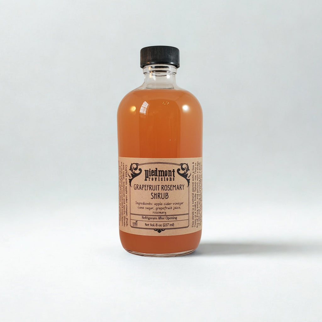 Grapefruit Rosemary Shrub