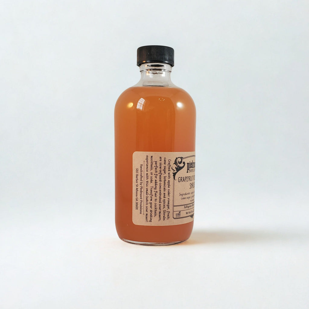 Grapefruit Rosemary Shrub