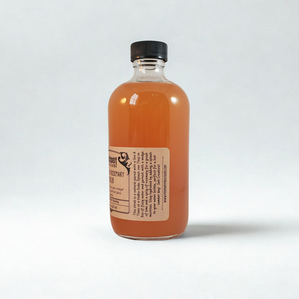 Grapefruit Rosemary Shrub