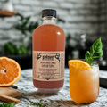 Grapefruit Basil Tonic Shrub