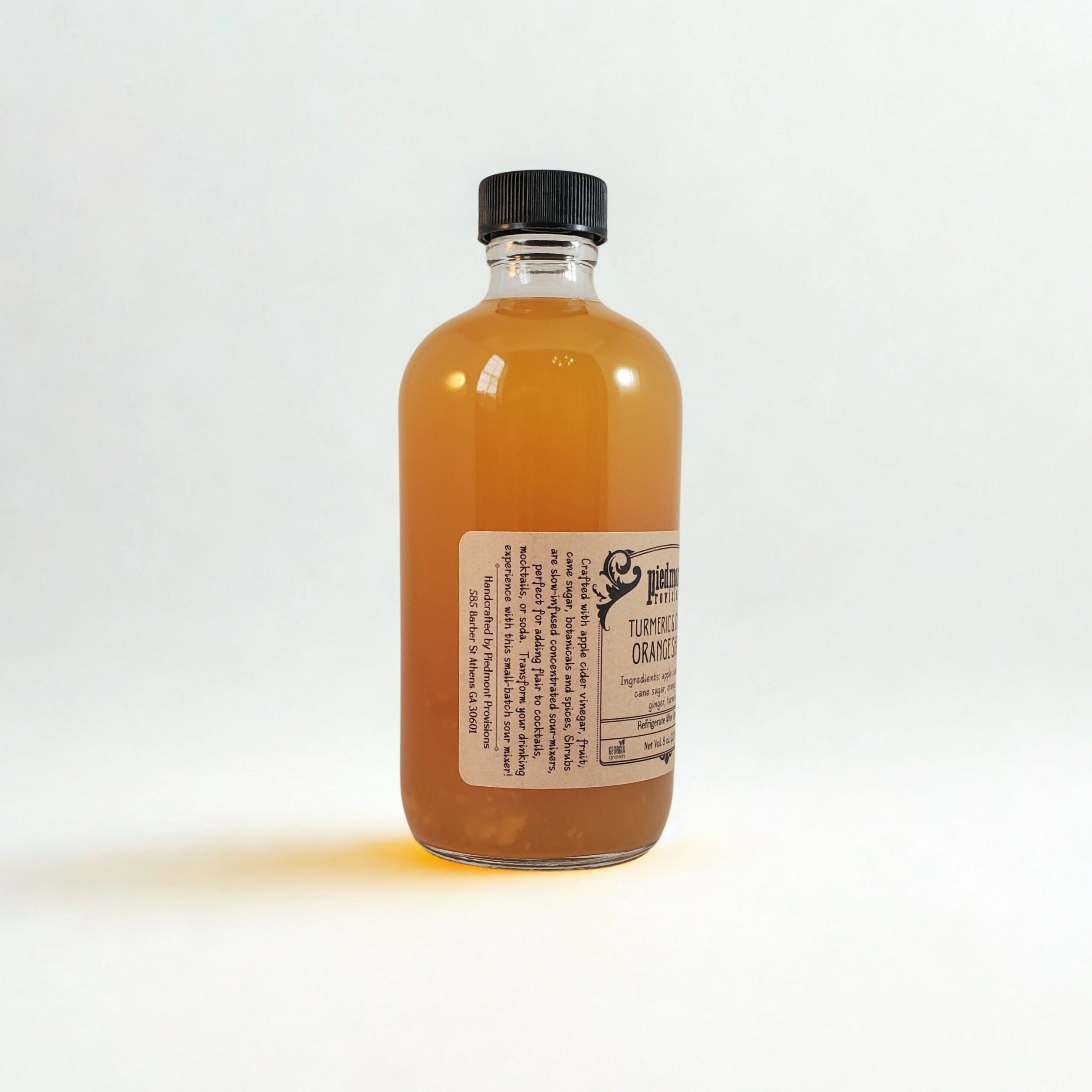 Orange Turmeric Ginger Shrub