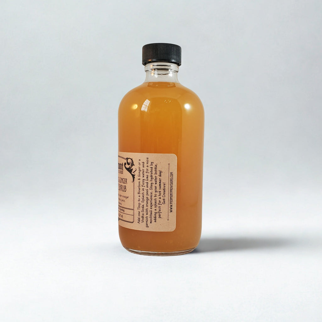 Orange Turmeric Ginger Shrub