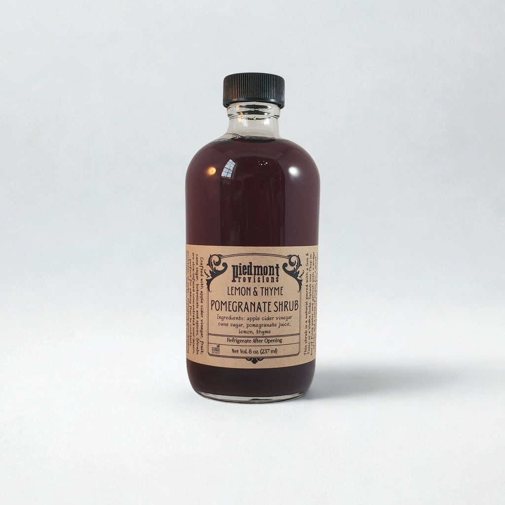 Pomegranate Lemon Thyme Shrub