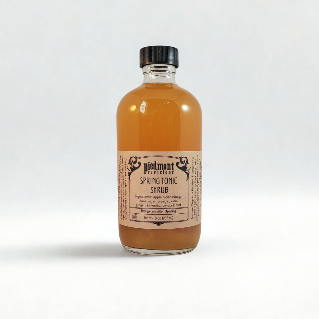Spring Tonic Ginger Orange Shrub