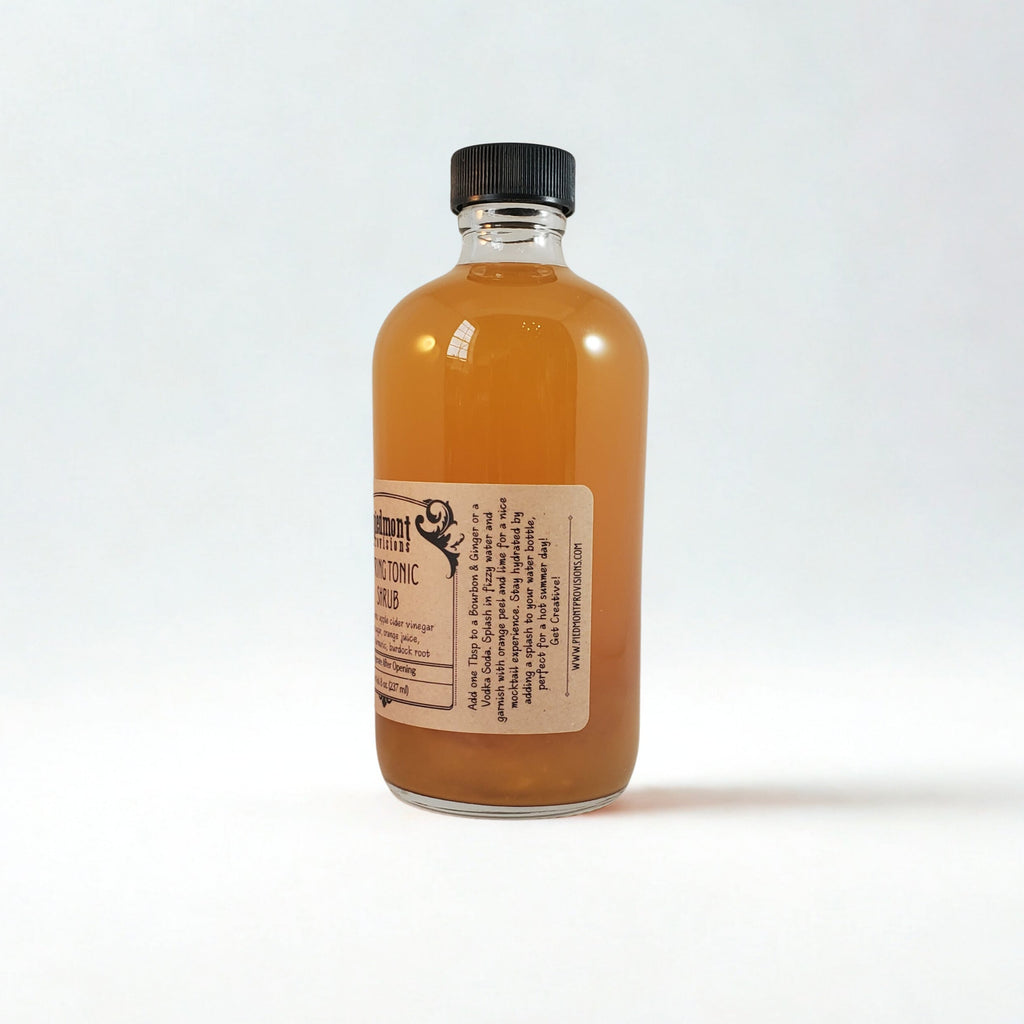 Spring Tonic Ginger Orange Shrub