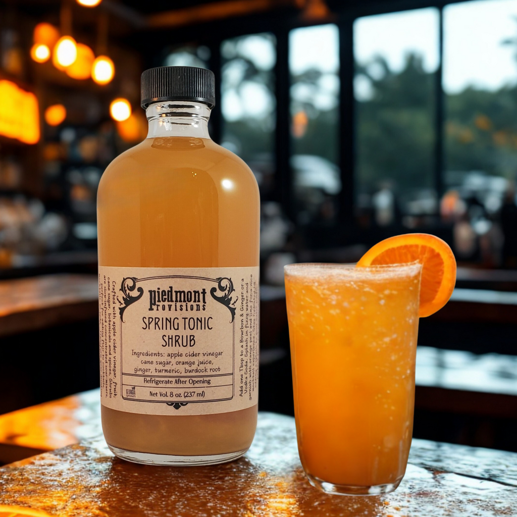 Spring Tonic Ginger Orange Shrub