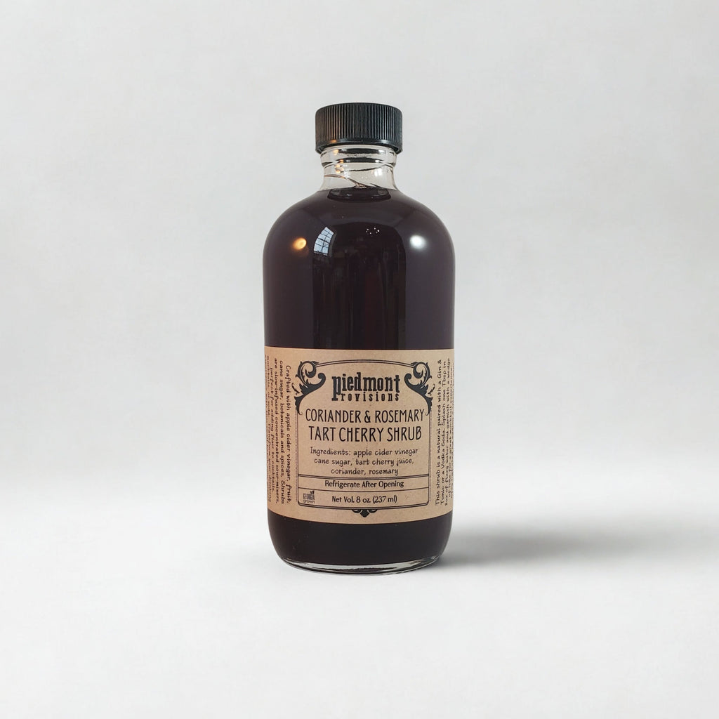 Tart Cherry Coriander & Rosemary Shrub