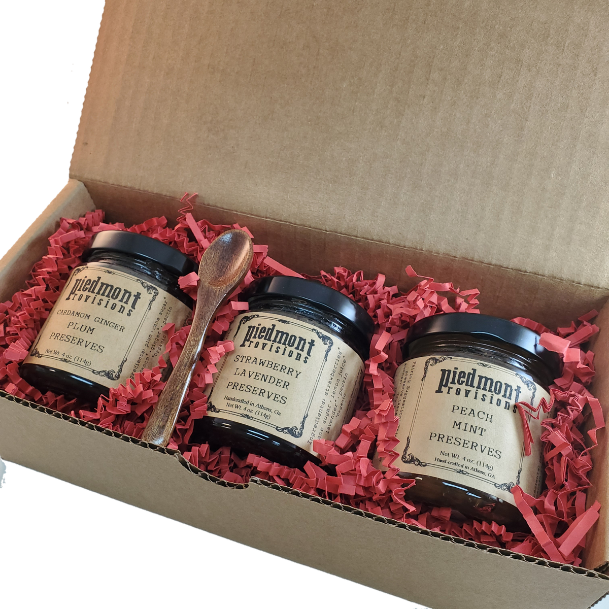 Gift Box - Preserves, 3 Small Jars